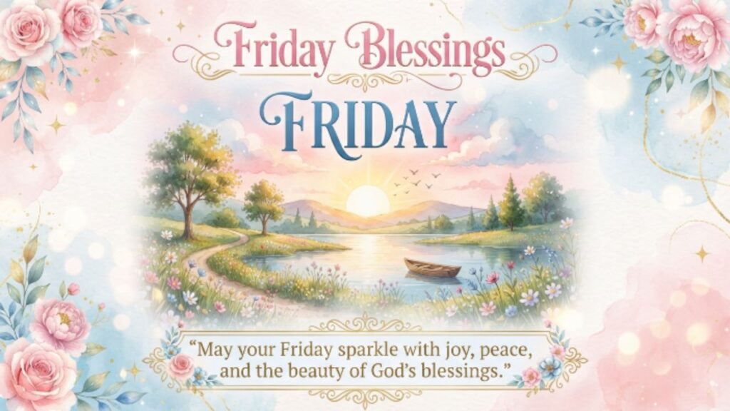 Friday Blessings Quotes and Images