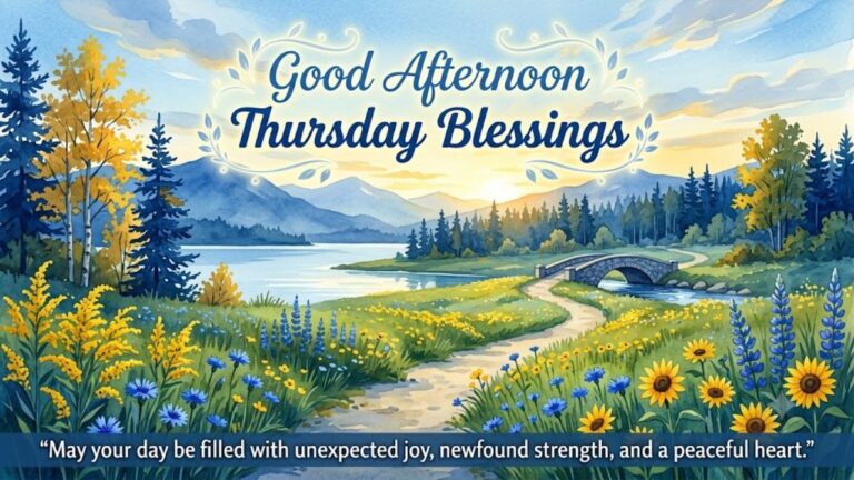 Good afternoon Thursday Blessings