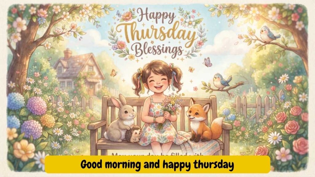 Good morning and happy thursday