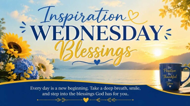 Inspiration Wednesday Blessings