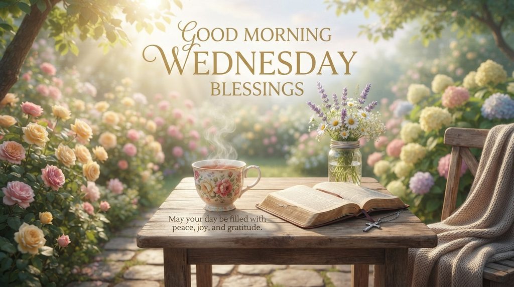 Inspirational Morning Wednesday Blessings